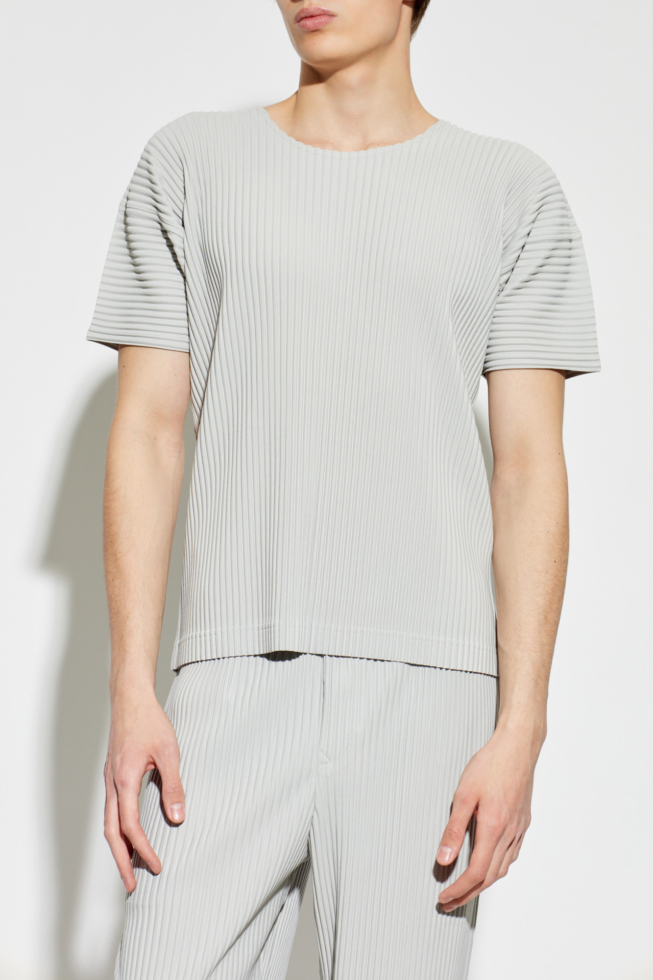 Grey Pleated t-shirt Homme Plissé Issey Miyake - Vitkac AS